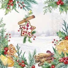 Салфетки 20бр Christmas Window